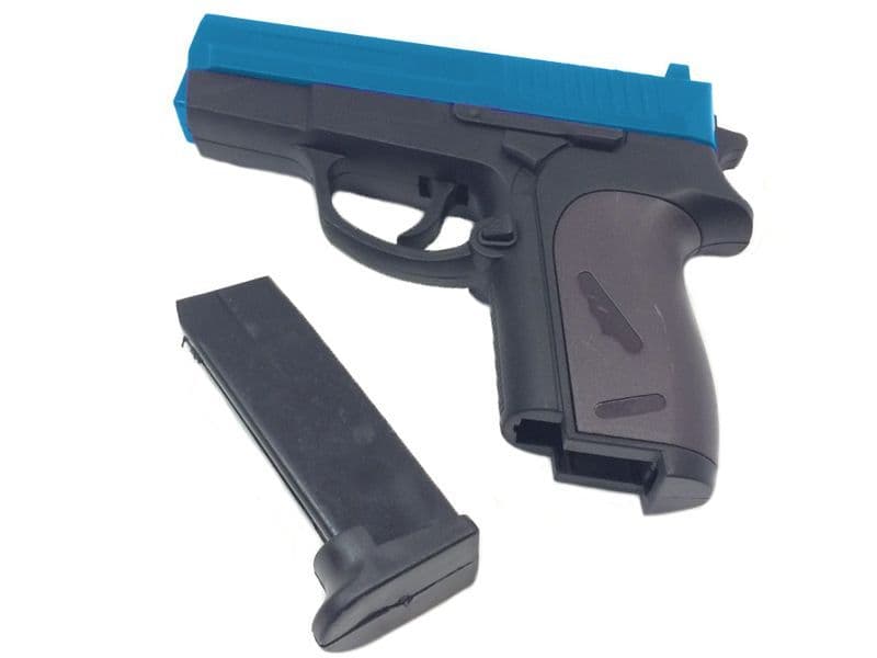 P618 BB Gun cheap airsoft guns uk two tone 6mm pellet spring handgun toy