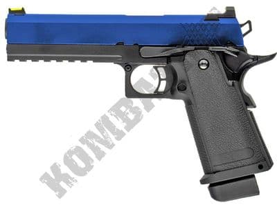 Raven Hi Capa 5.1 Airsoft Pistol Gas Blowback BB Gun Black 2 Tone Metal