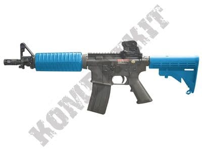 S&T M4A1 CQB Assault Rifle Gas Blowback Airsoft BB Machine Gun Black & 2 Tone Colours