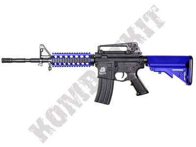 SR4PG Airsoft Assault Rifle M4A1 RIS AEG Electric BB Gun Black 2 Tone