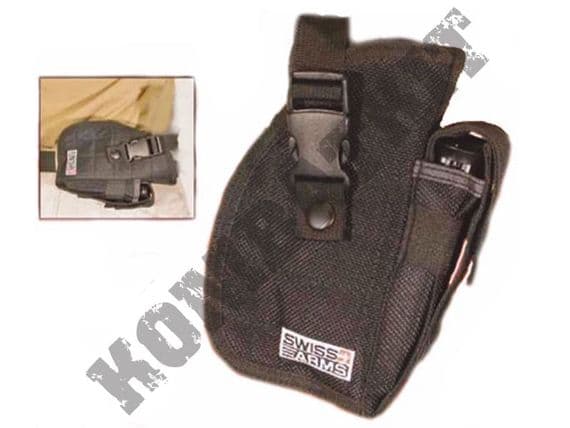 Swiss Arms Multi Angle Hip Holster Black | Airsoft Tactical Gear | KOMBATKIT