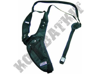 Swiss Arms Vertical Shoulder Gun Holster for Airsoft Pistols & Replica BB Handguns Black