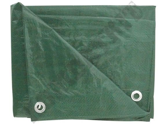 Olive Green Tarpaulin Groundsheet Woven 12x8ft | Kombatkit