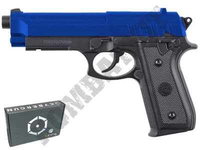 Taurus PT92 Railed Replica Airsoft Pistol CO2 BB Gun Black 2 Tone Fixed Slide