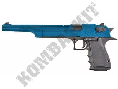 Tokyo Marui Desert Eagle .50AE BB Gun Gas Blowback Airsoft Pistol Black 2 Tone 10” Extended