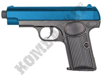 V308 BB Gun Tokarev TT33 Replica Spring Airsoft Pistol Black 2 Tone