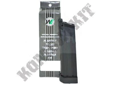 WE Airsoft Gun Magazine Clip 5.1 Hi-Capa Co2 C02 GBB Handgun Black Metal