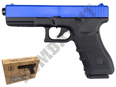 ZM17 BB Gun Spring Airsoft Pistol Black 2 Tone
