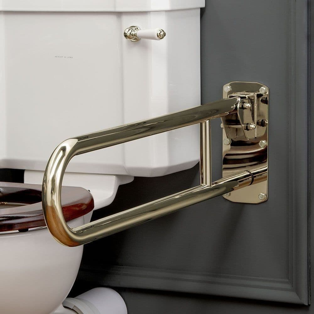 DTUK13XX Classic Close Coupled Doc M Toilet Pack - Brass