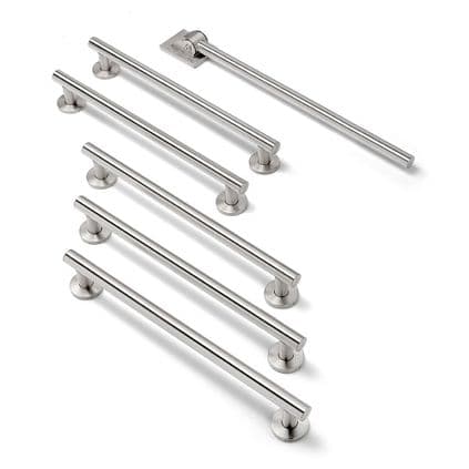 Contemporary Disabled Toilet Grab Rail Kit