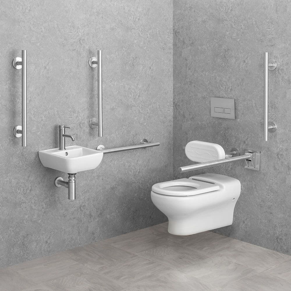 DTUK1840 Contemporary Wall-Hung Doc M Toilet Pack