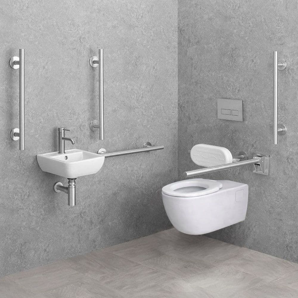 DTUK1840 Contemporary Wall-Hung Doc M Toilet Pack