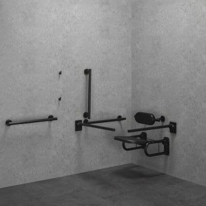 Deluxe (Modern) Doc M Disabled Changing Room Pack - Matt Black