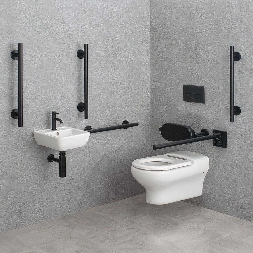 DTUK1440 Deluxe Wall-Hung Doc M Toilet Pack