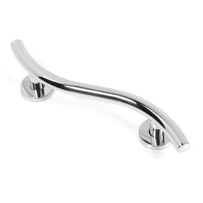 Luxury Straight Stainless Steel Grab Rail with Concealed Fixings ...