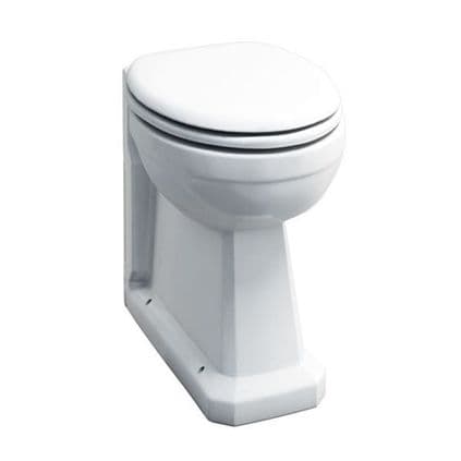 DTUK301 Traditional Raised Height Back to Wall Toilet