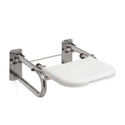 DTUK341 Mirror Polish 650mm Projection Shower Seat