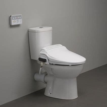DTUK370 Indus Wash and Dry Close Coupled Toilet