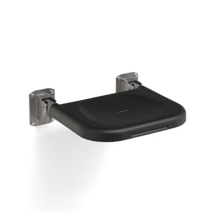 DTUK86 Modern Shower Seat - Satin Polished Stainless Steel Finish