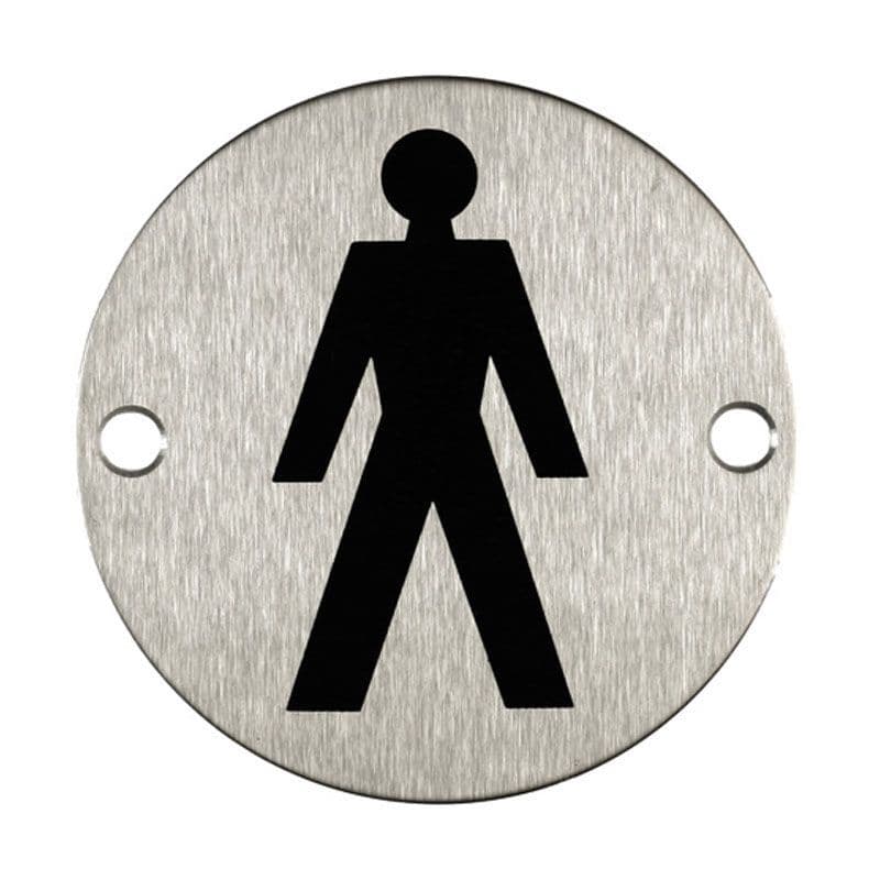 DTUK902 Male Toilet Door Sign