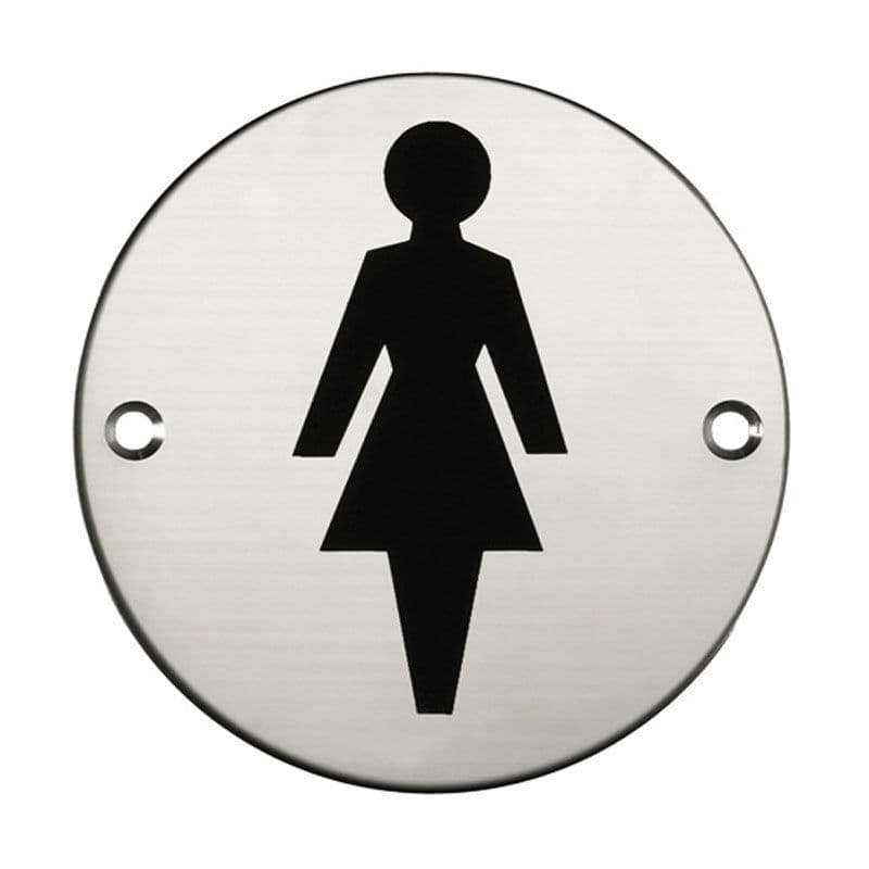 DTUK903 Female Toilet Door Sign