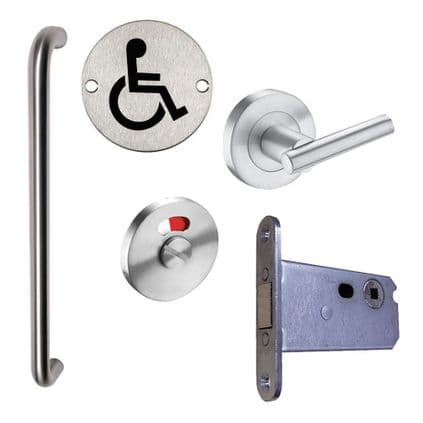 DTUK908 DDA Door Ironmongery Package