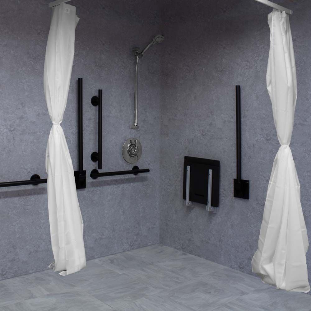 DTUK741 Modern Doc M Disabled Concealed Shower Pack