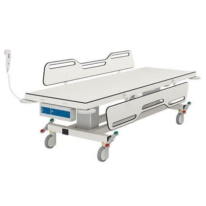 Pressalit MCT2 Electrically Height-Adjustable 2100mm Changing Trolley