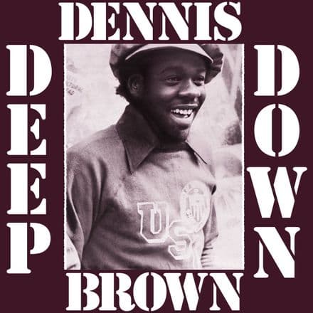 **Gold Vinyl** Dennis Brown - Deep Down (Observer/Culture Press/Charly Records) LP