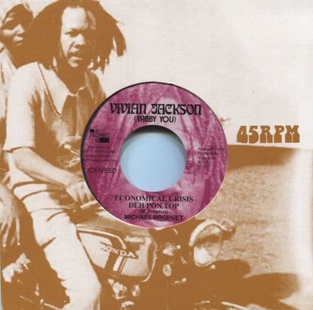 *GREEN VINYL* Michael Prophet - Economical Crisis / Dub (Yabby You) 7