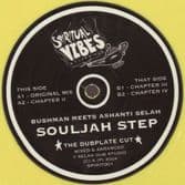*YELLOW VINYL* Bushman Meets Ashanti Selah - Souljah Step Original Mix (Spiritual Vibes) 12"