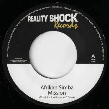 Afrikan Simba - Mission / version  (Reality Shock) 7