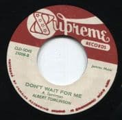 Albert Tomlinson -  Don't Wait For Me / Lloyd Evans - I'm Losing You (Studio One) 7"