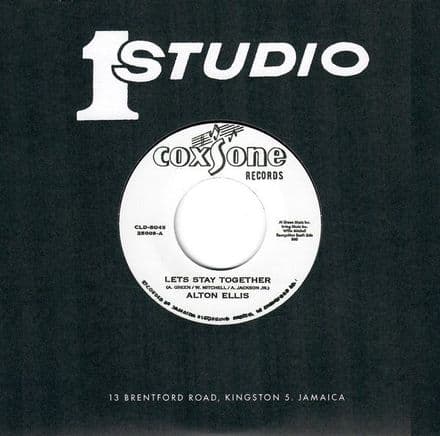 Alton Ellis - Let's Stay Together / Sound DImension - Version (Studio One) 7