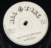 Alton Ellis -  Mr Ska Beana / Too Late To Turn Back (All Tone) 12"