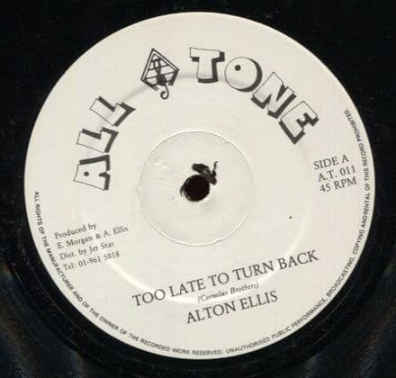 Alton Ellis -  Mr Ska Beana / Too Late To Turn Back (All Tone) 12