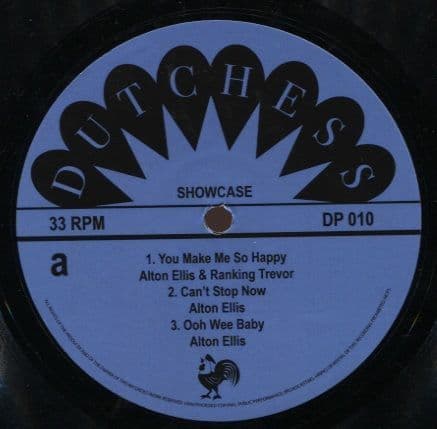 Alton Ellis - Treasure Isle Showcase (Dutchess / Peckings) LP