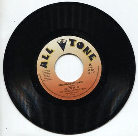 Alton Ellis - You Make Me Happy / Lovella Ellis - You Don't Know My Name (All Tone) 7