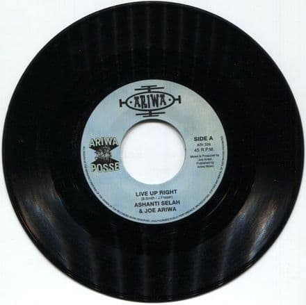 Ashanti Selah - Live Up Right / Joe Ariwa - Dub Up Right (Ariwa) 7