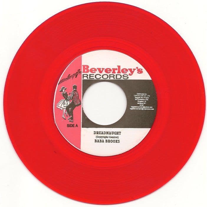 ジャマイカ7” Derrick Morgan, Beverleys All  Me Naw Give Up / Dreadnaught NONE NOT ON LABEL /00080 Derrick Morgan / Beverley's All Stars – Me Naw Give Up