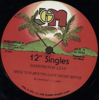 Barrington Levy - Mind Yuh Mouth / Louie Lepkie - Late Night