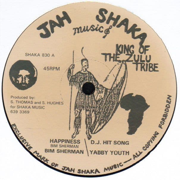 Bim Sherman - Happiness / Yabby Youth - DJ Hit Song / Shaka Riddim
