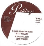 Bitty McLean - Make It With You Remix / Dean Frazer - Queen Majesty (Peckings) 12"