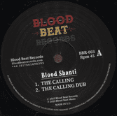 Blood Shanti - Mount Zion / Dub / The Calling / Dub (Blood Beat Records) 12"