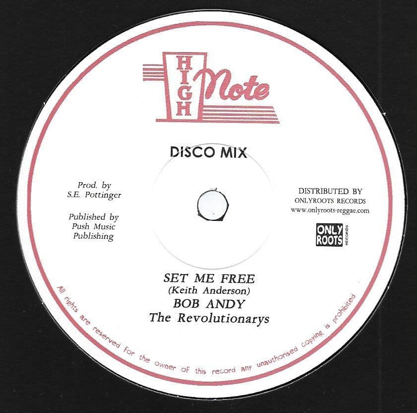 Bob Andy - Set Me Free / Revolutionarys - Movements High Note