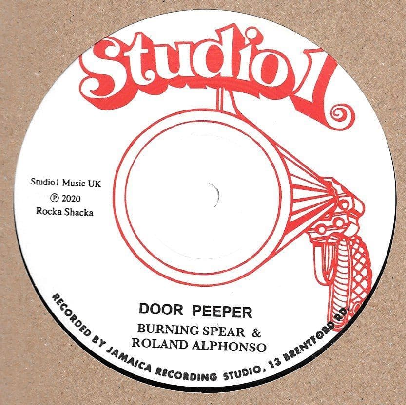 Burning Spear & R Alphonso - Door Peeper Studio One / Rock-A