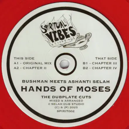 Bushman Meets Ashanti Selah - Hands Of Moses Original Mix/Ch. 2/Ch. 3/Ch. 4 (Spiritual Vibes) 12