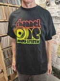 Channel One T-Shirt - Gildan Cotton Black/Multi  (Various sizes)