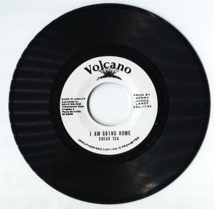 Cocoa Tea - I Am Going Home / Version (Volcano) 7