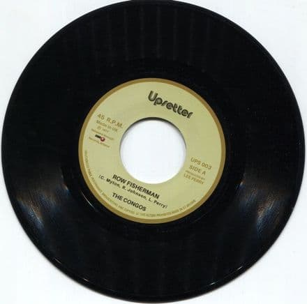 Congos - Row Fisherman / version (Upsetter / Studio 16) 7